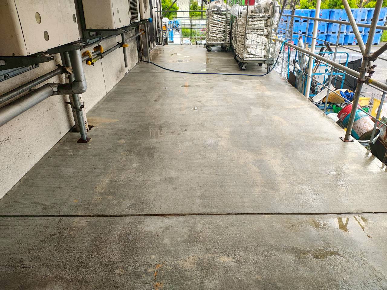 清掃後